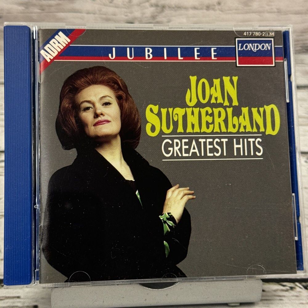Joan Sutherland - Greatest Hits [1989 CD] Jubilee‎ London Classical Opera Music